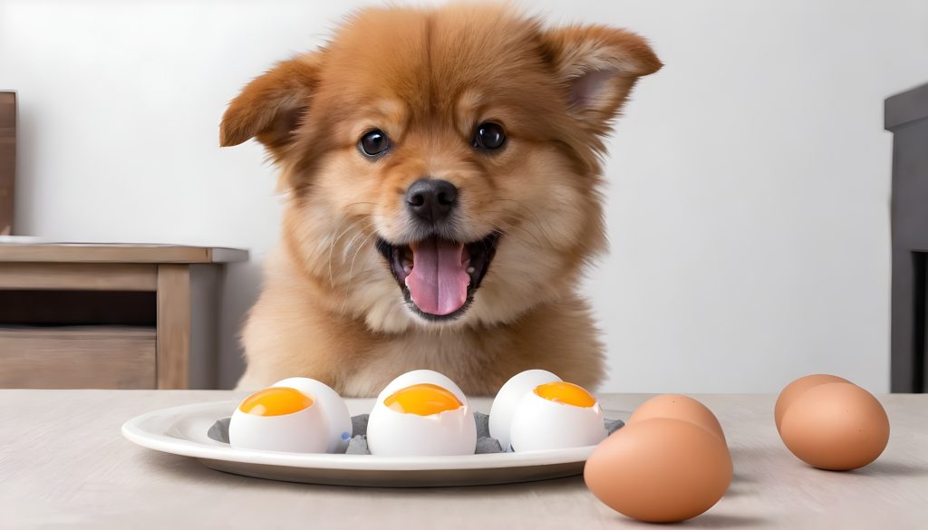 How to give your dog eggs