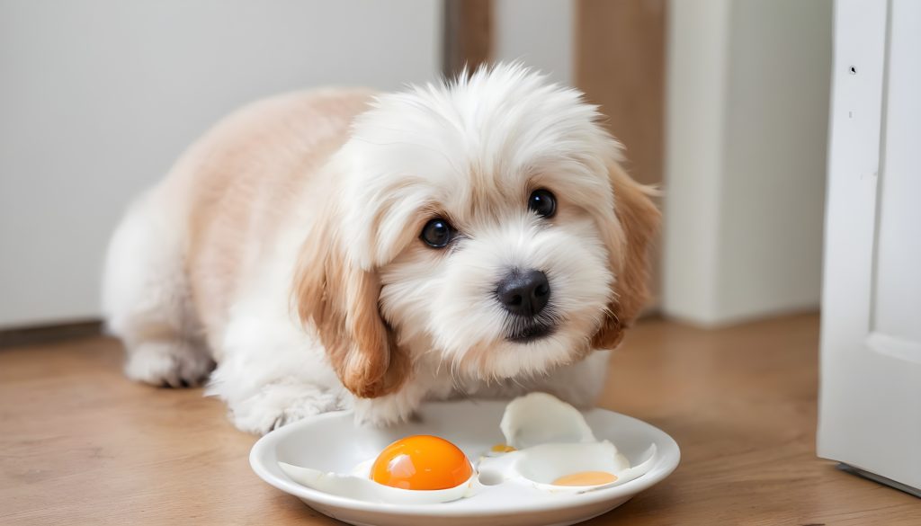 The benefits of eggs in dog nutrition