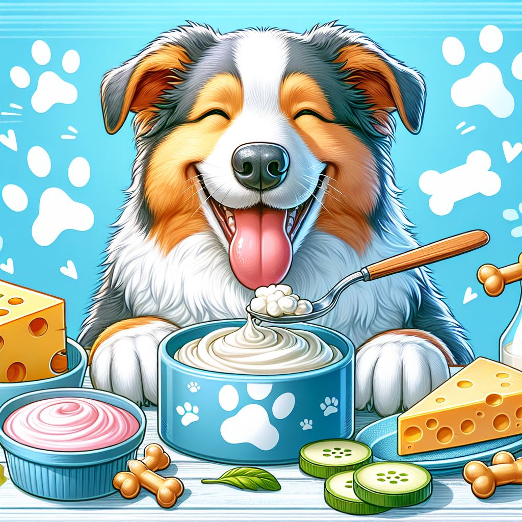 Recommended dairy products for dogs